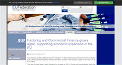 Desktop Screenshot of euf.eu.com